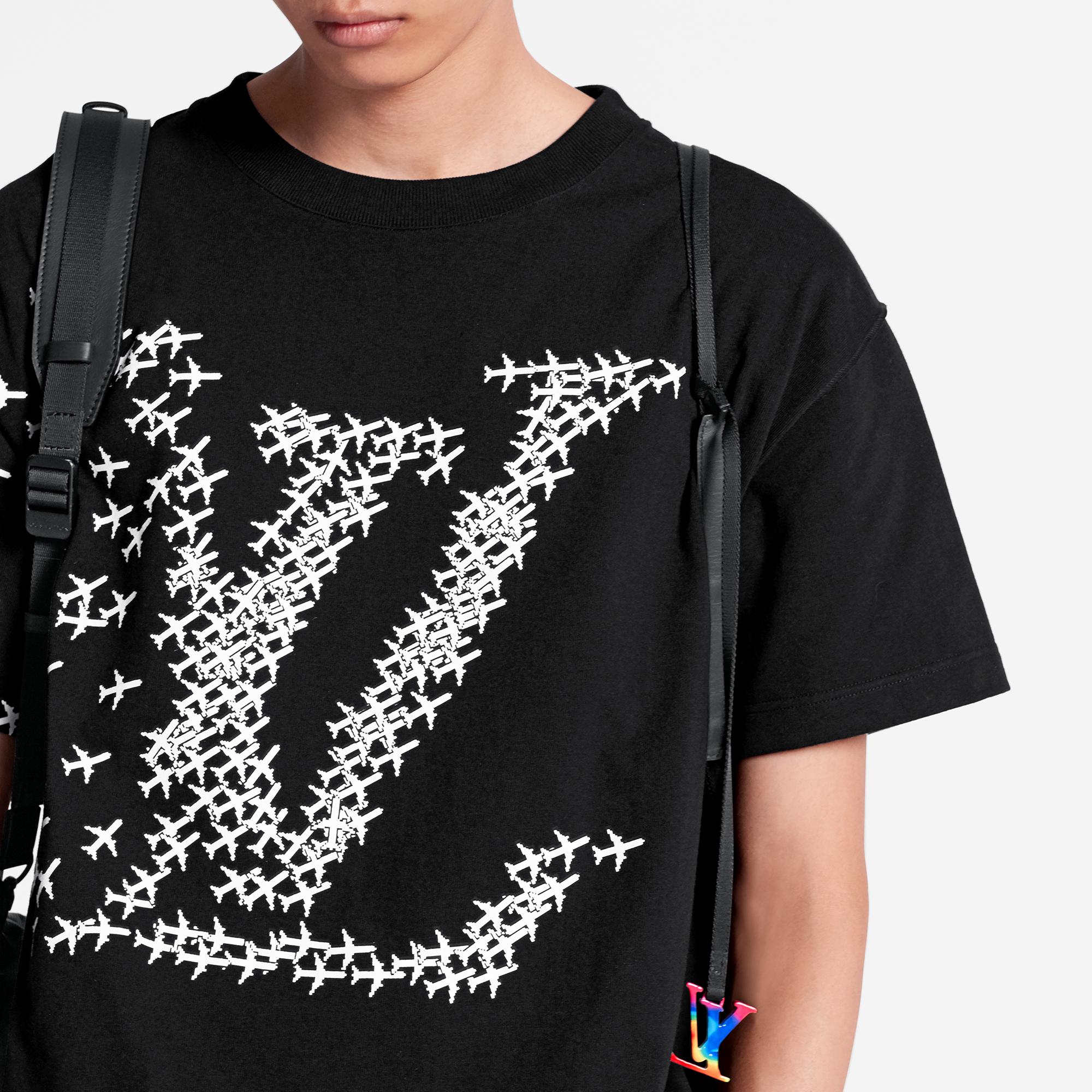 Louis Vuitton 飛行機モチーフ Tシャツ LOUIS VUITTON - 完売 新作ルイヴィトン 飛行機TシャツMの通販